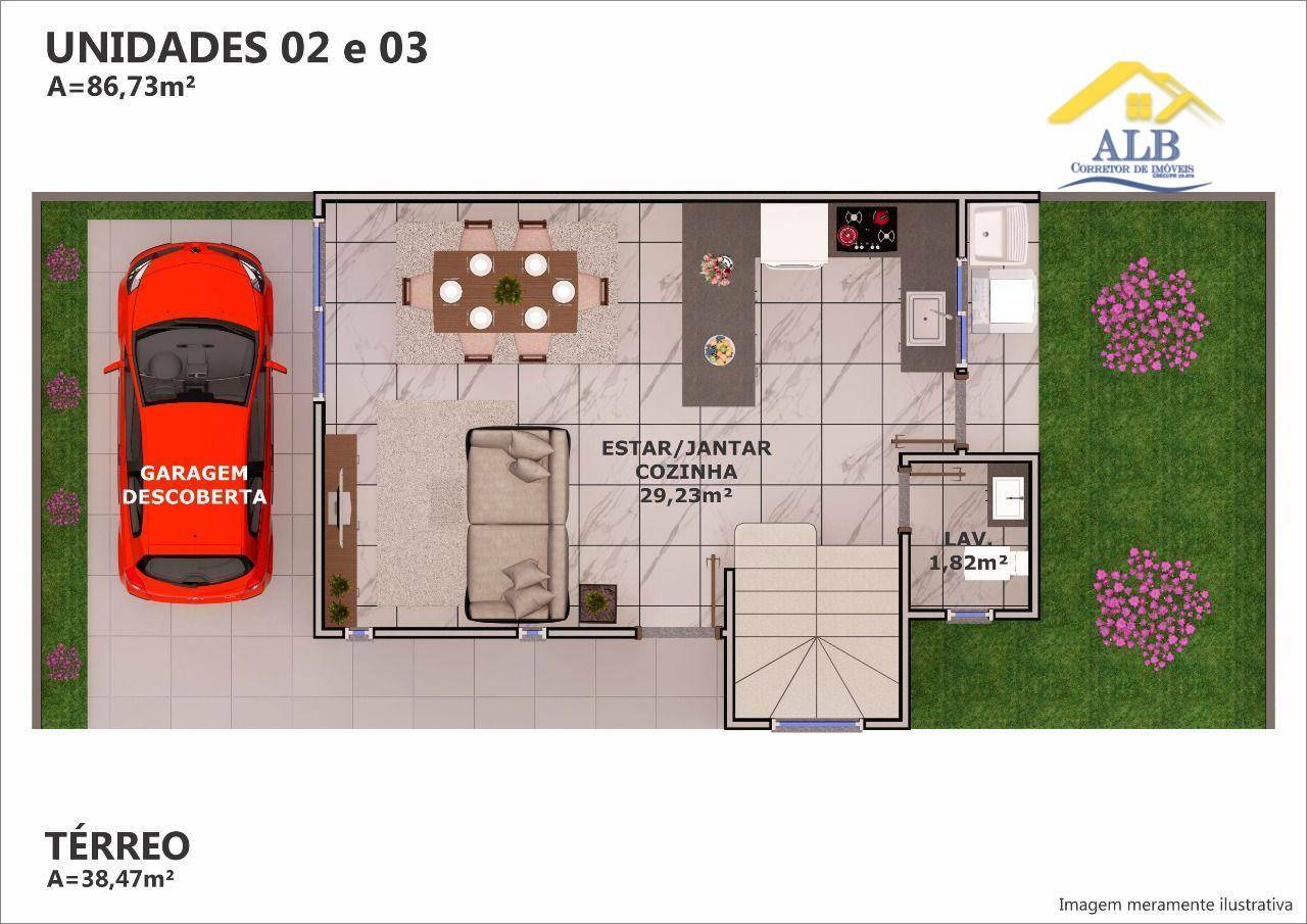 Sobrado à venda com 3 quartos, 87m² - Foto 36