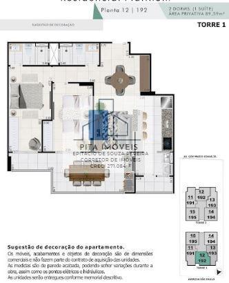 Apartamento à venda com 2 quartos, 80m² - Foto 23