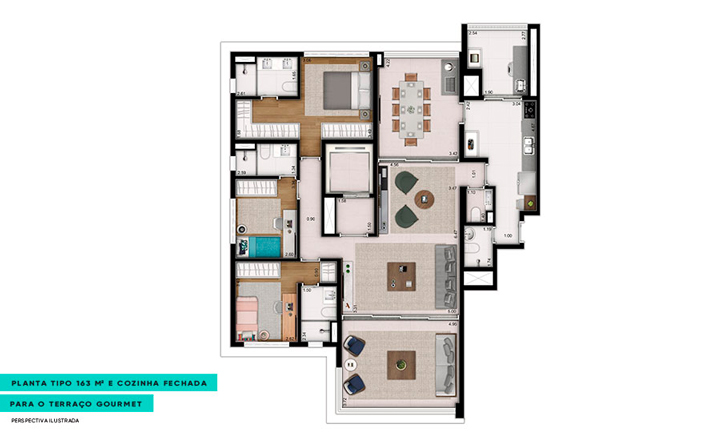 Apartamento à venda com 3 quartos, 163m² - Foto 11