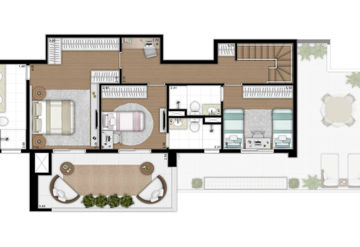 Apartamento à venda com 3 quartos, 108m² - Foto 12