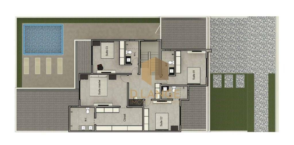 Casa de Condomínio à venda com 4 quartos, 307m² - Foto 4