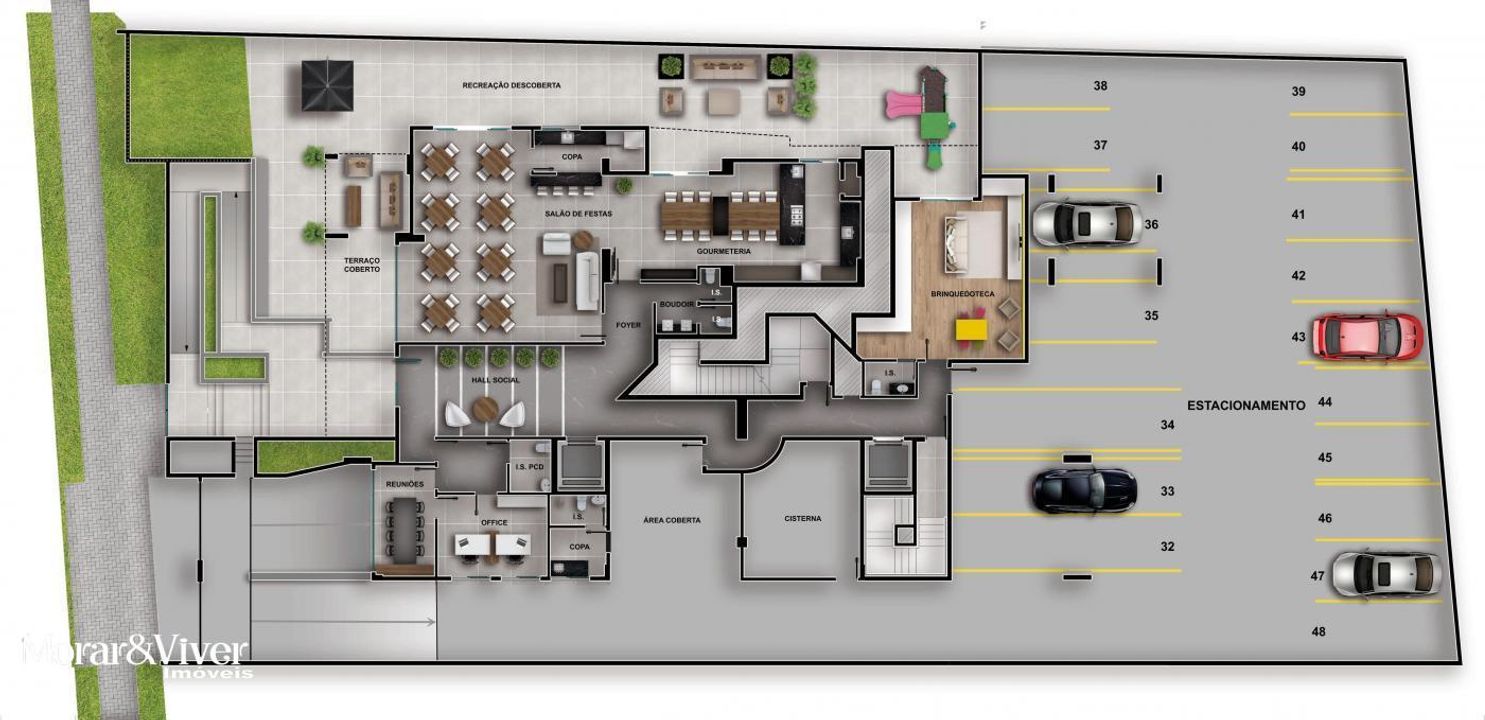 Apartamento à venda com 3 quartos, 85m² - Foto 44