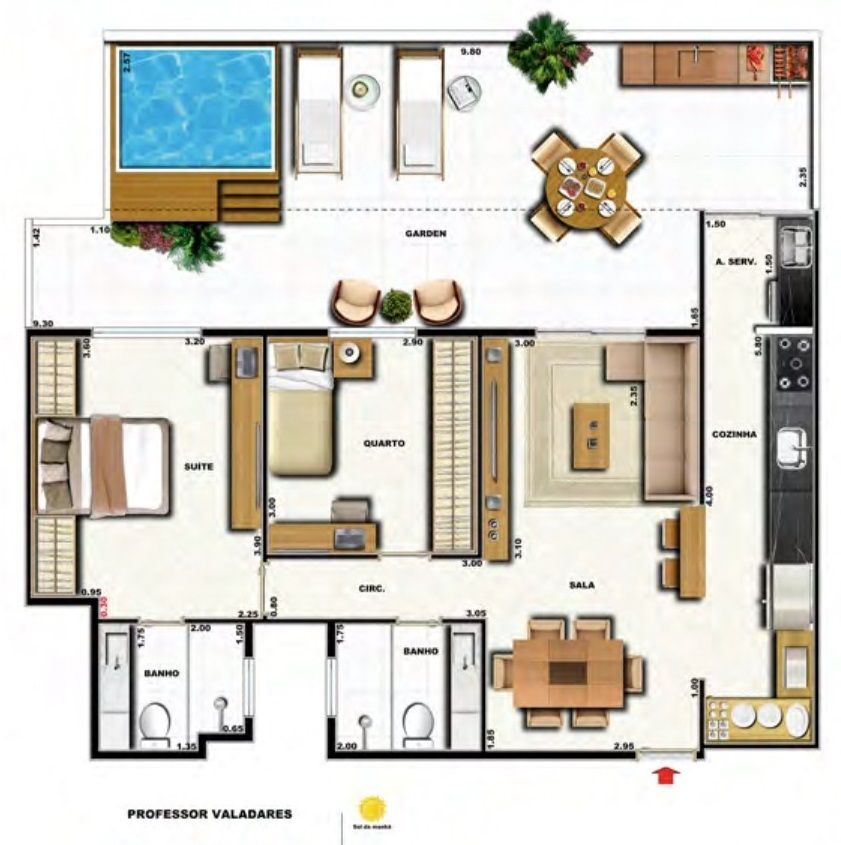 Apartamento à venda com 3 quartos, 129m² - Foto 31