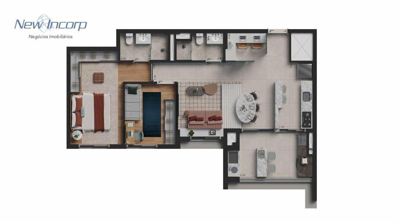 Apartamento à venda com 3 quartos, 131m² - Foto 20