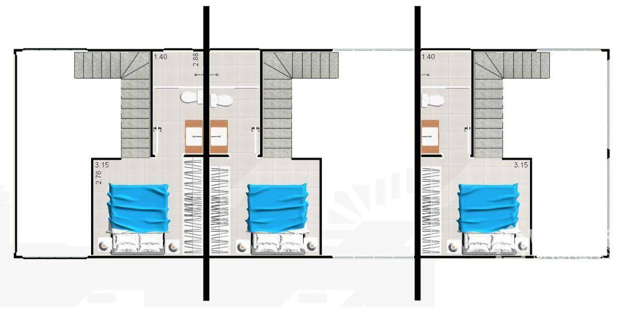 Casa à venda com 2 quartos, 47m² - Foto 4