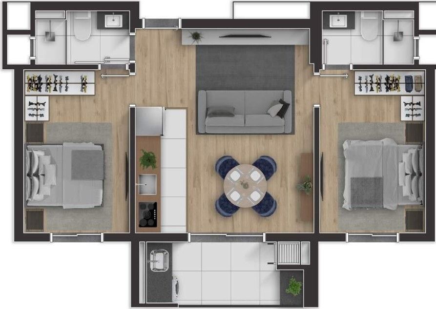 Apartamento à venda com 2 quartos, 62m² - Foto 25