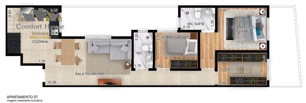 Apartamento à venda com 3 quartos, 67m² - Foto 22