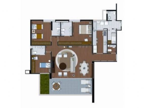 Apartamento à venda com 3 quartos, 165m² - Foto 13