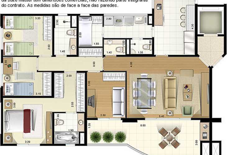 Apartamento à venda com 4 quartos, 156m² - Foto 4