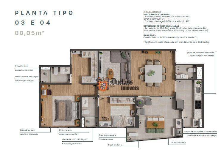 Apartamento à venda com 2 quartos, 80m² - Foto 4