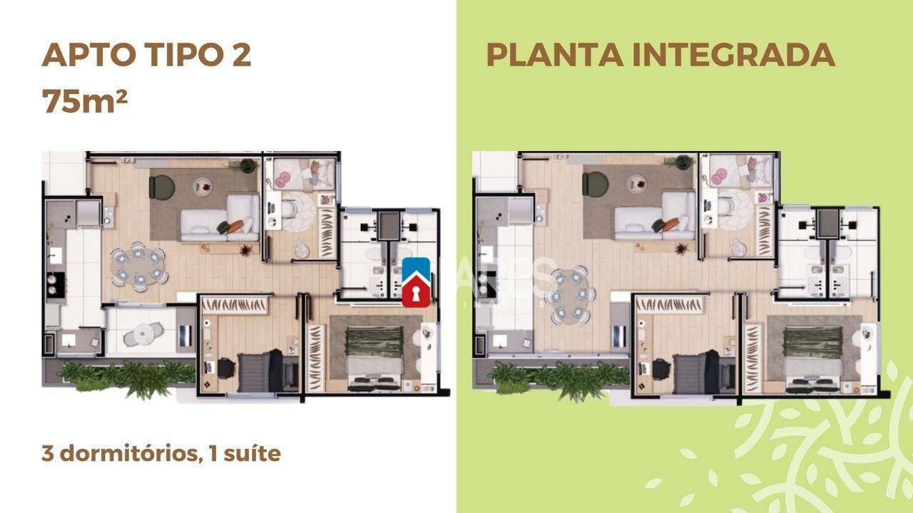 Apartamento à venda com 2 quartos, 61m² - Foto 22