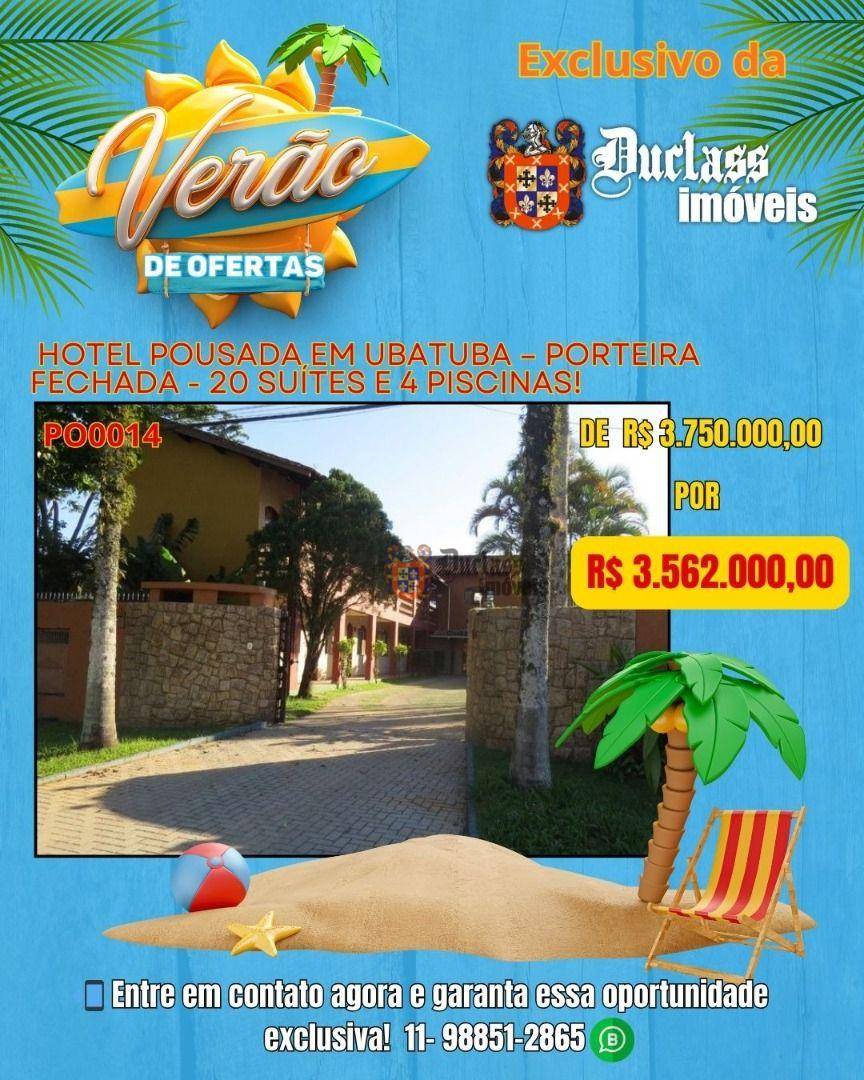 Pousada-Chalé, 20 quartos, 800 m² - Foto 1