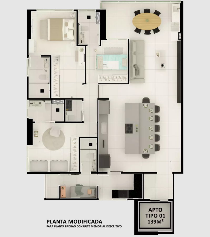 Apartamento à venda com 3 quartos, 110m² - Foto 19