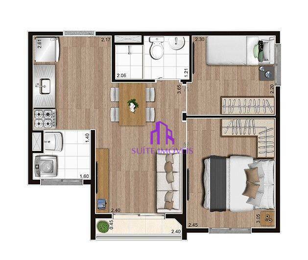 Apartamento à venda com 2 quartos, 37m² - Foto 15