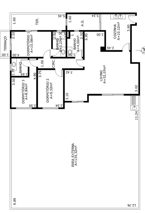 Apartamento à venda com 4 quartos, 129m² - Foto 4