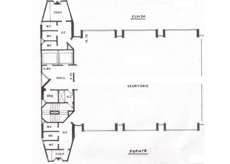 Conjunto Comercial-Sala para alugar, 188m² - Foto 5