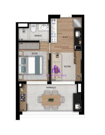 Apartamento à venda com 2 quartos, 67m² - Foto 26