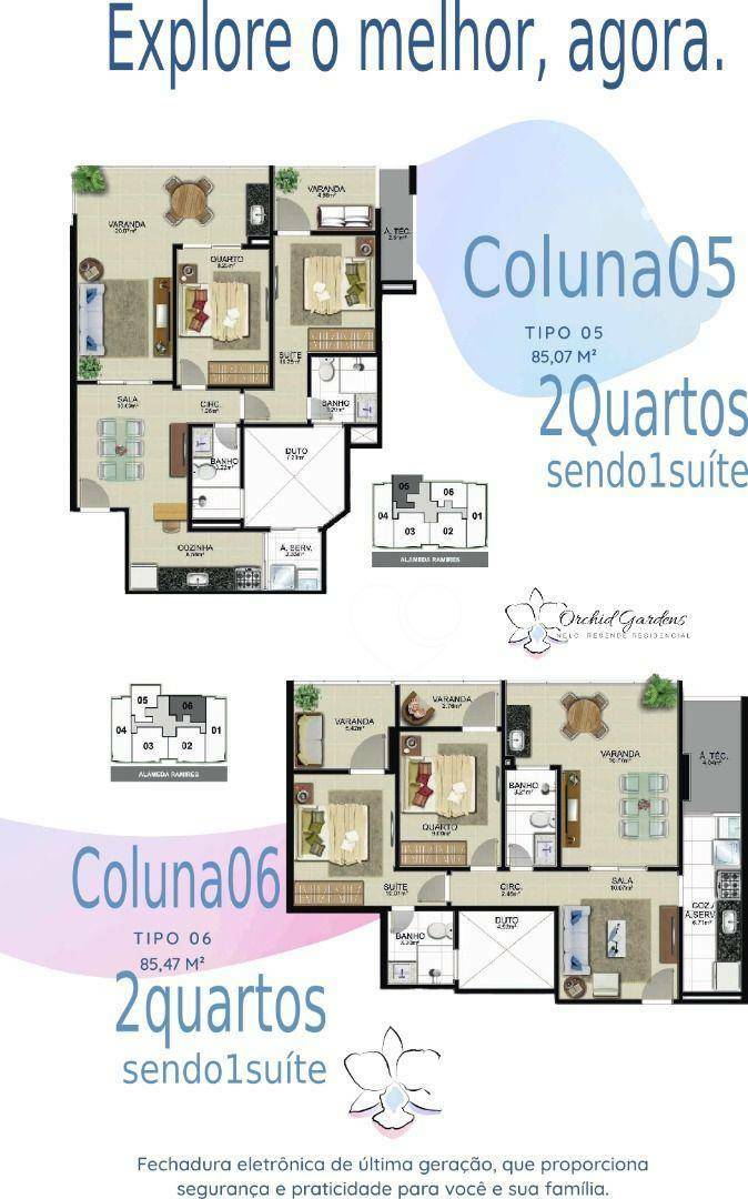 Apartamento à venda com 2 quartos, 85m² - Foto 11