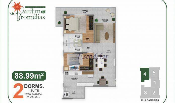 Apartamento à venda com 2 quartos, 79m² - Foto 21