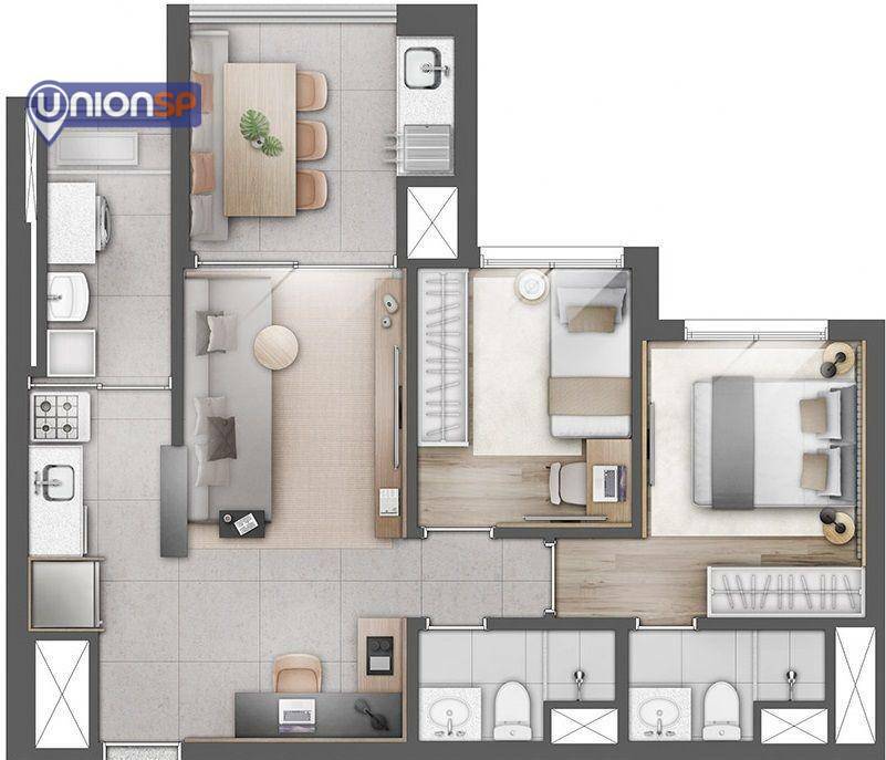 Apartamento à venda com 3 quartos, 104m² - Foto 27