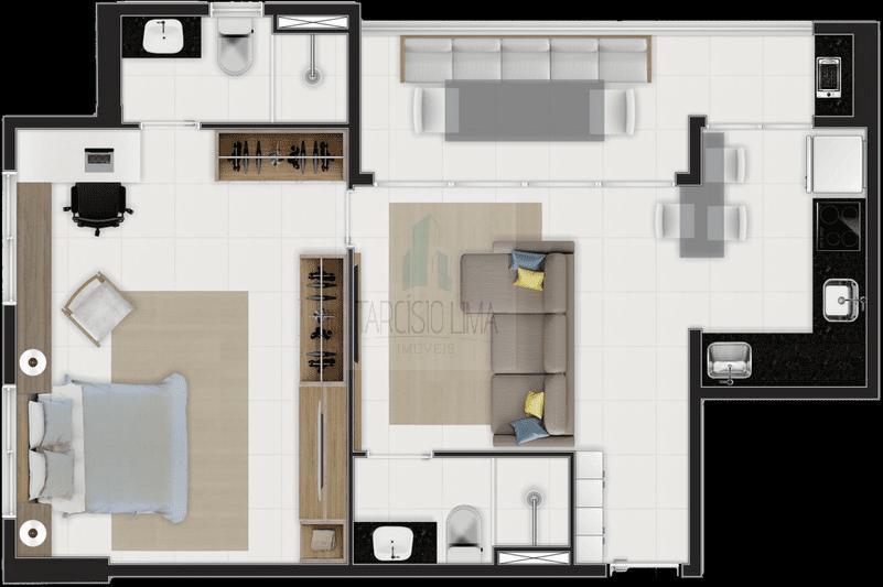 Apartamento à venda com 2 quartos, 77m² - Foto 30