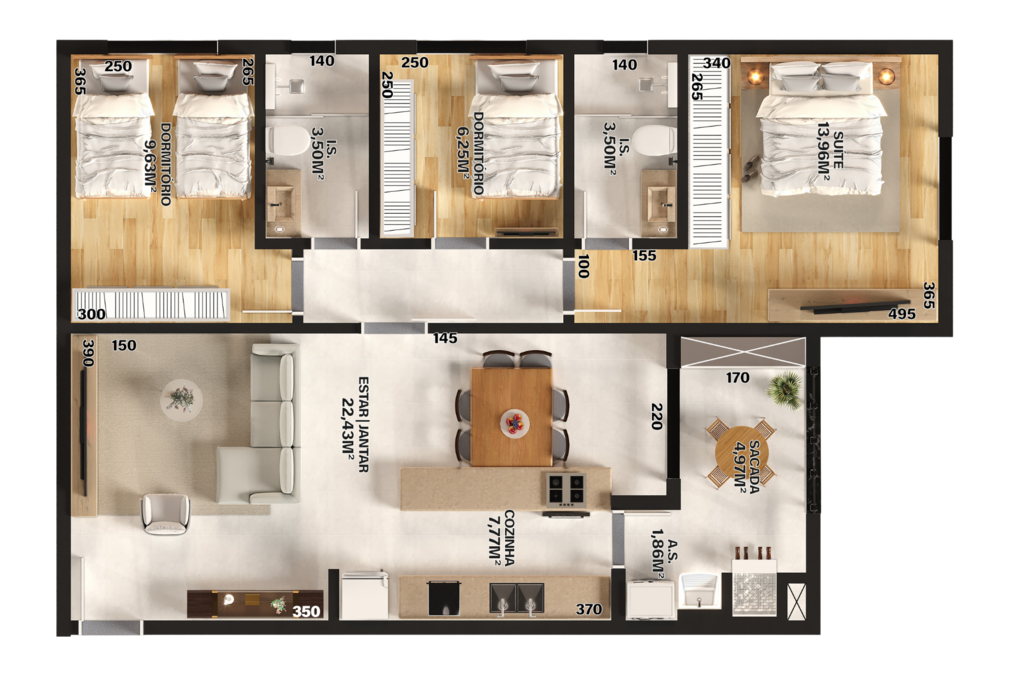 Apartamento à venda com 1 quarto, 46m² - Foto 38