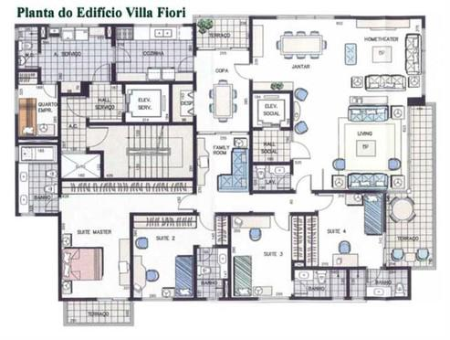 Apartamento à venda com 4 quartos, 235m² - Foto 2