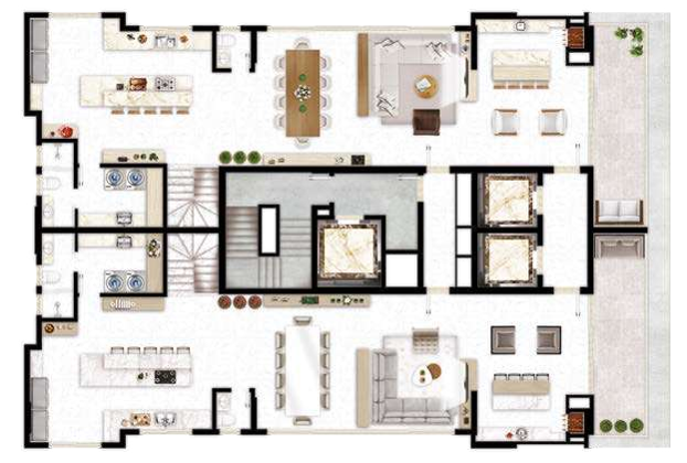 Apartamento à venda com 4 quartos, 508m² - Foto 20