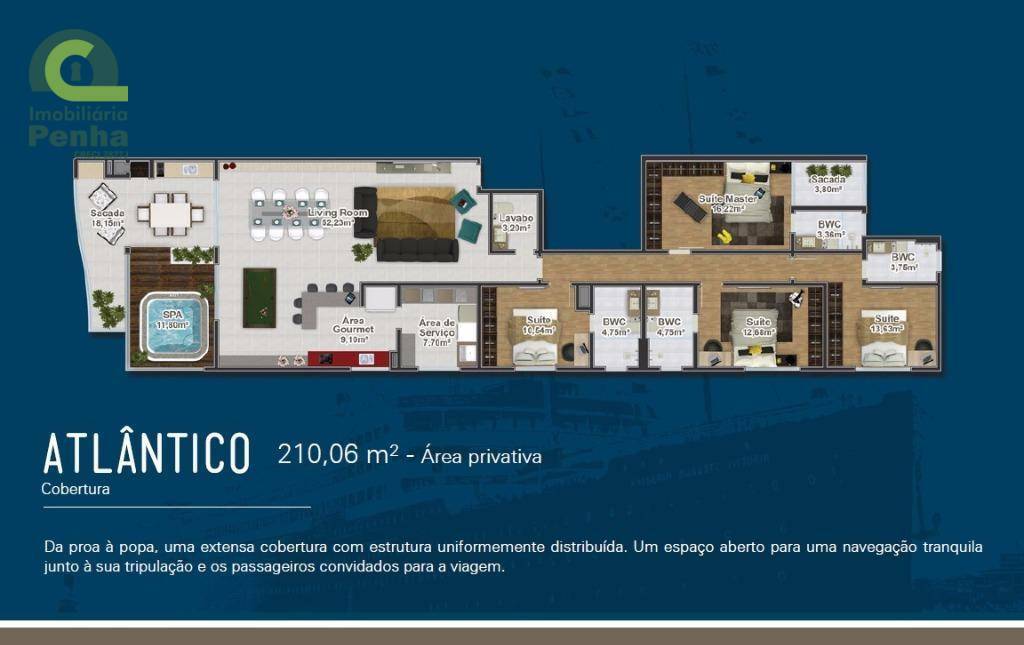 Apartamento à venda com 2 quartos, 76m² - Foto 28