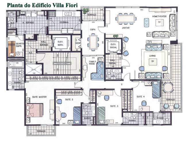 Apartamento à venda com 4 quartos, 235m² - Foto 4