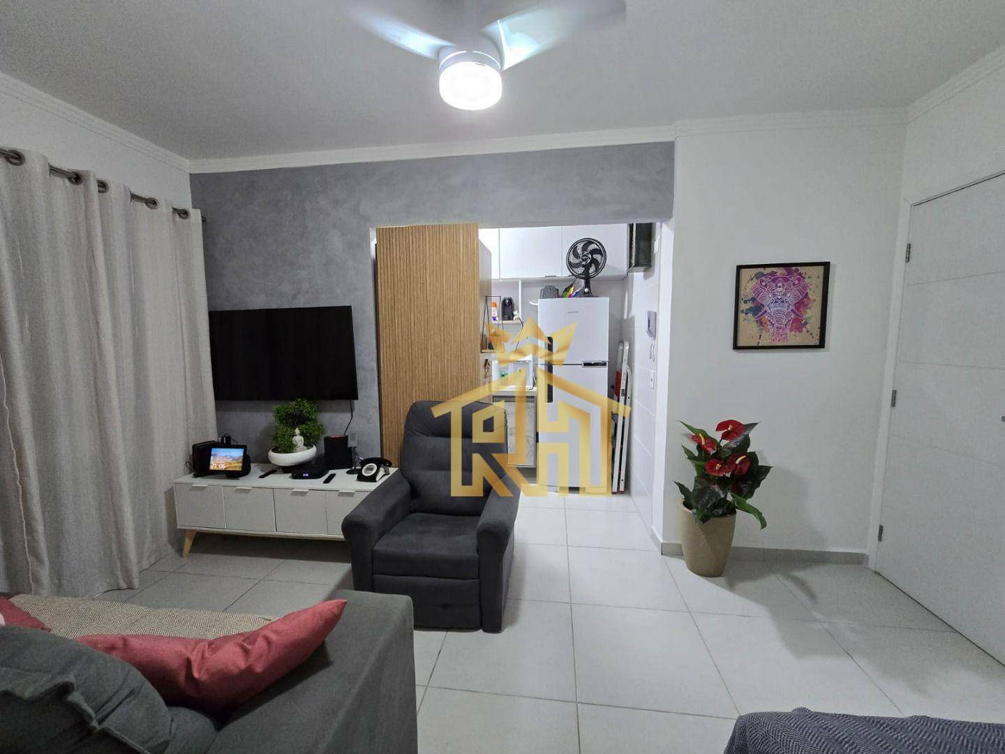 Apartamento à venda com 1 quarto, 45m² - Foto 3