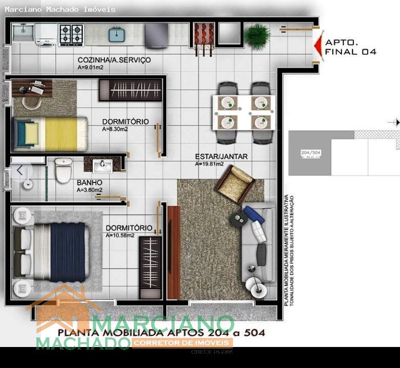 Apartamento à venda com 2 quartos, 67m² - Foto 13