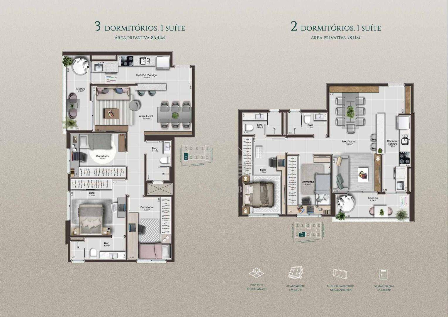 Apartamento à venda com 2 quartos, 65m² - Foto 19