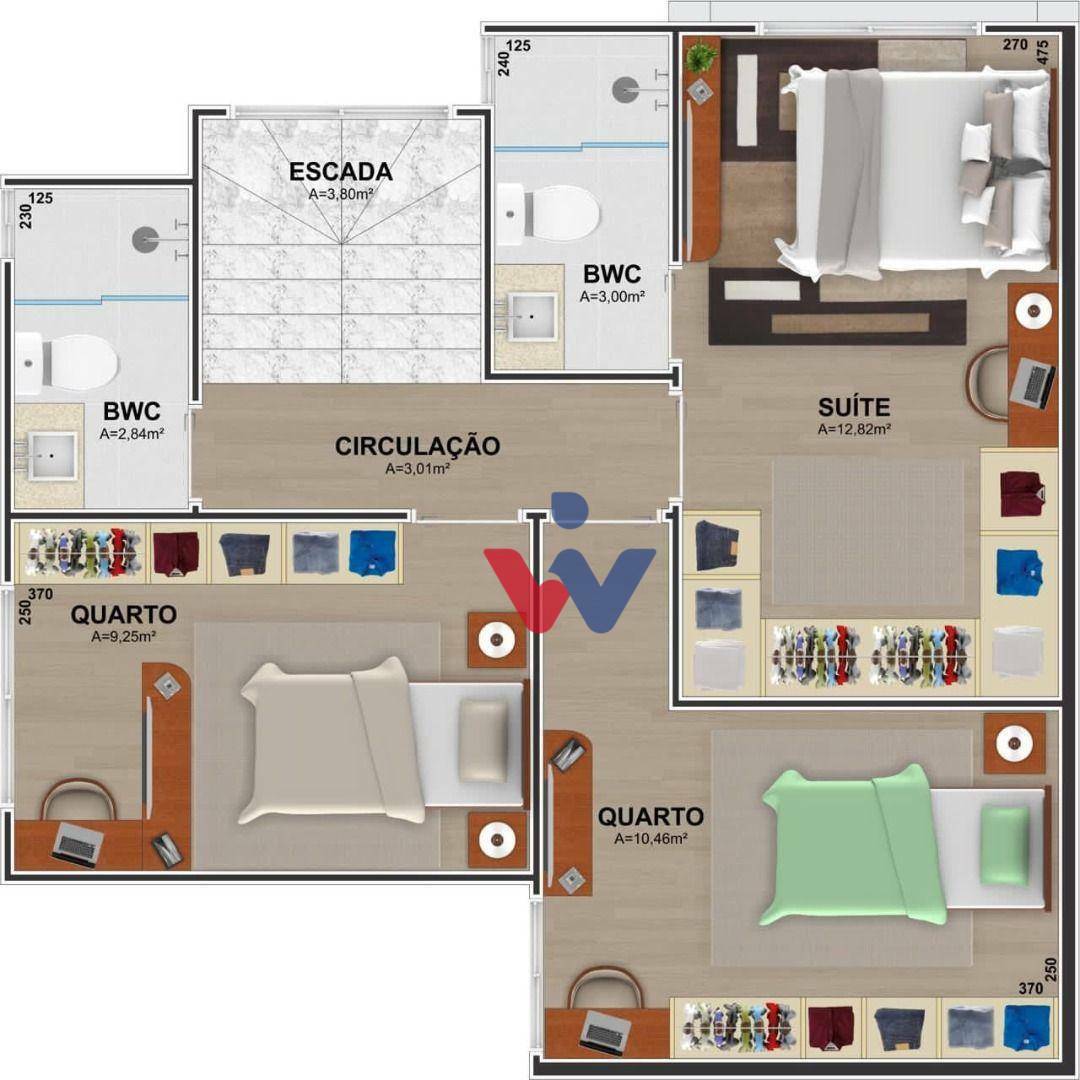 Sobrado à venda com 3 quartos, 169m² - Foto 20