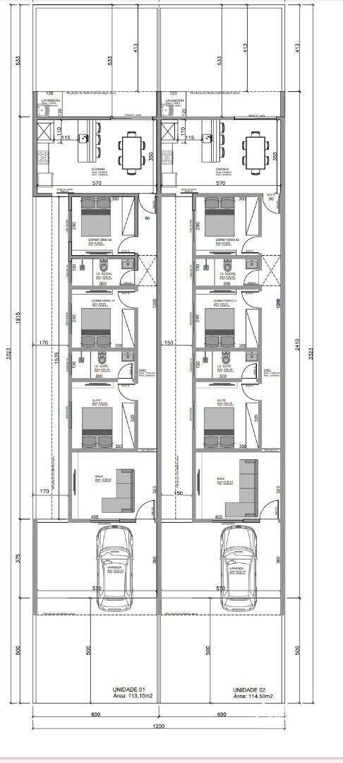 Casa à venda com 3 quartos, 114m² - Foto 3
