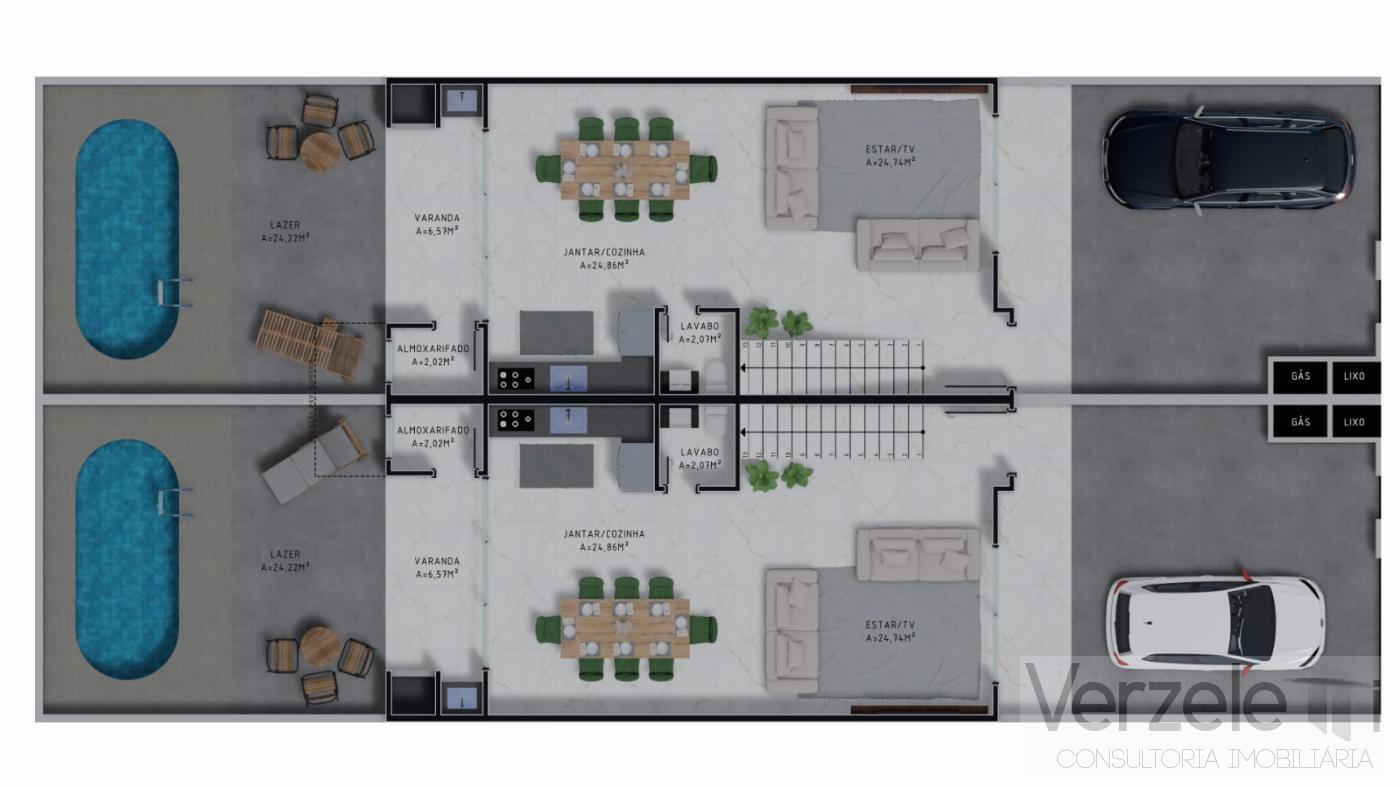 Sobrado à venda com 3 quartos, 115m² - Foto 2