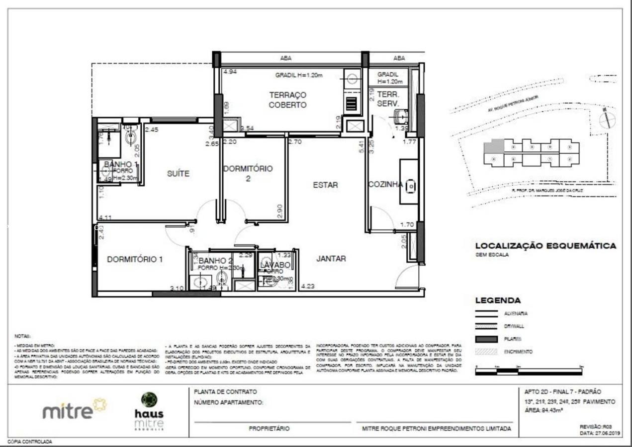 Apartamento à venda com 3 quartos, 85m² - Foto 2