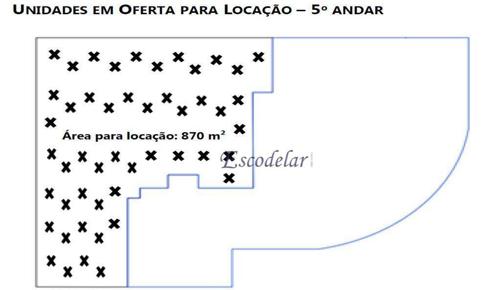 Conjunto Comercial-Sala para alugar, 870m² - Foto 10