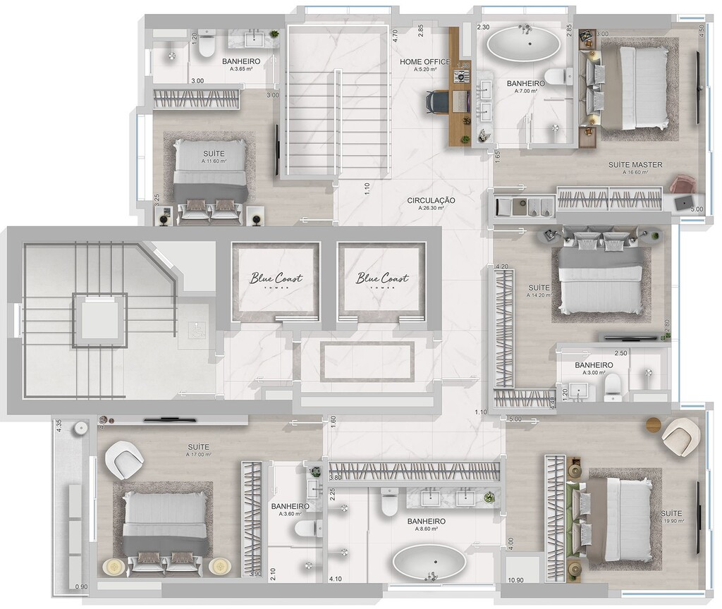 Apartamento à venda com 4 quartos, 16433m² - Foto 23