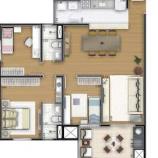 Apartamento à venda com 3 quartos, 108m² - Foto 2