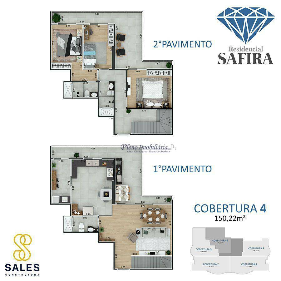 Apartamento à venda com 2 quartos, 86m² - Foto 47