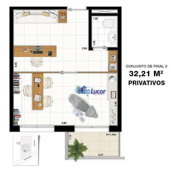 Conjunto Comercial-Sala à venda, 32m² - Foto 18