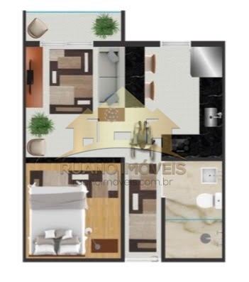 Apartamento à venda com 1 quarto, 35m² - Foto 15