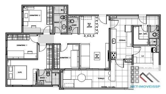 Apartamento à venda com 3 quartos, 116m² - Foto 26