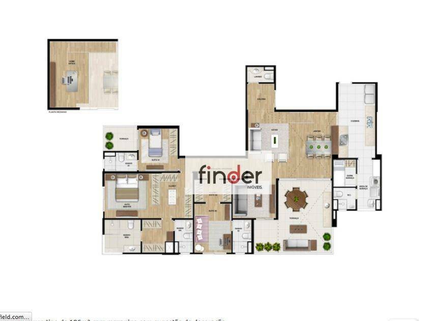 Apartamento à venda com 4 quartos, 197m² - Foto 82