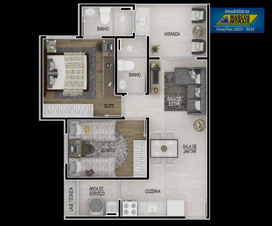 Apartamento à venda com 2 quartos, 5820m² - Foto 13