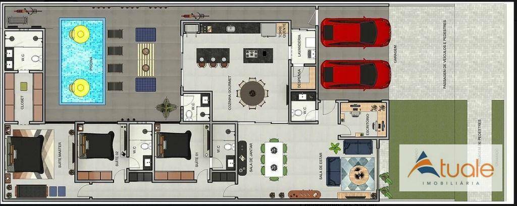 Casa de Condomínio à venda com 3 quartos, 220m² - Foto 26