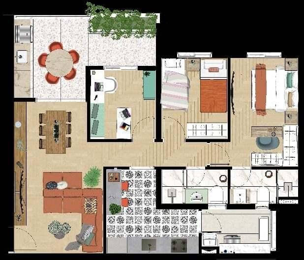 Apartamento à venda com 2 quartos, 67m² - Foto 12