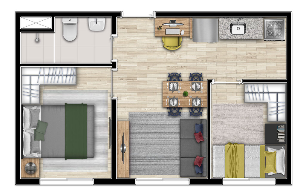 Apartamento à venda com 1 quarto, 257m² - Foto 12