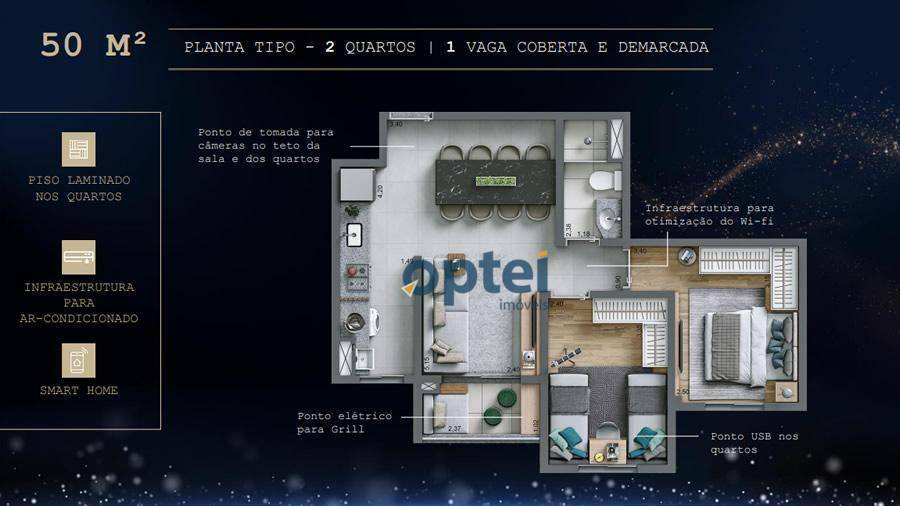 Apartamento à venda com 2 quartos, 69m² - Foto 27